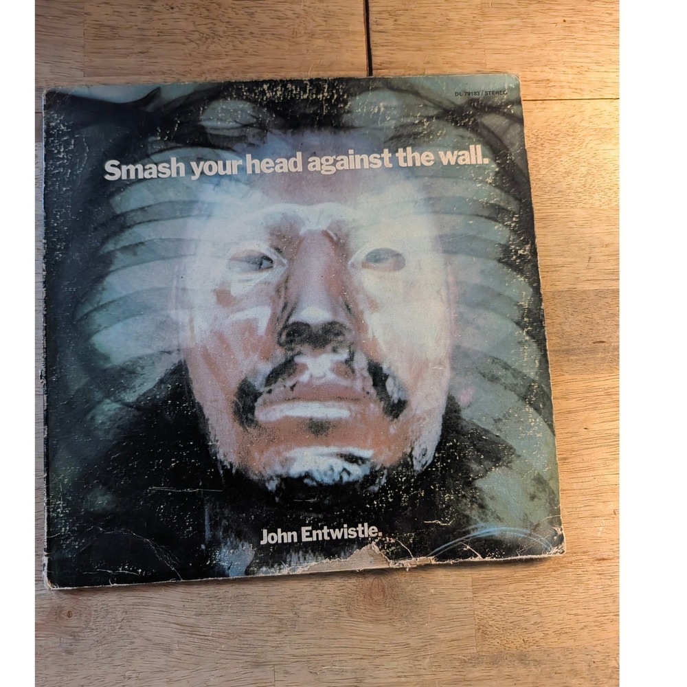 John Entwistle Smash Your Head Against The Wall Vinyl LP Decca DL 79183 1971